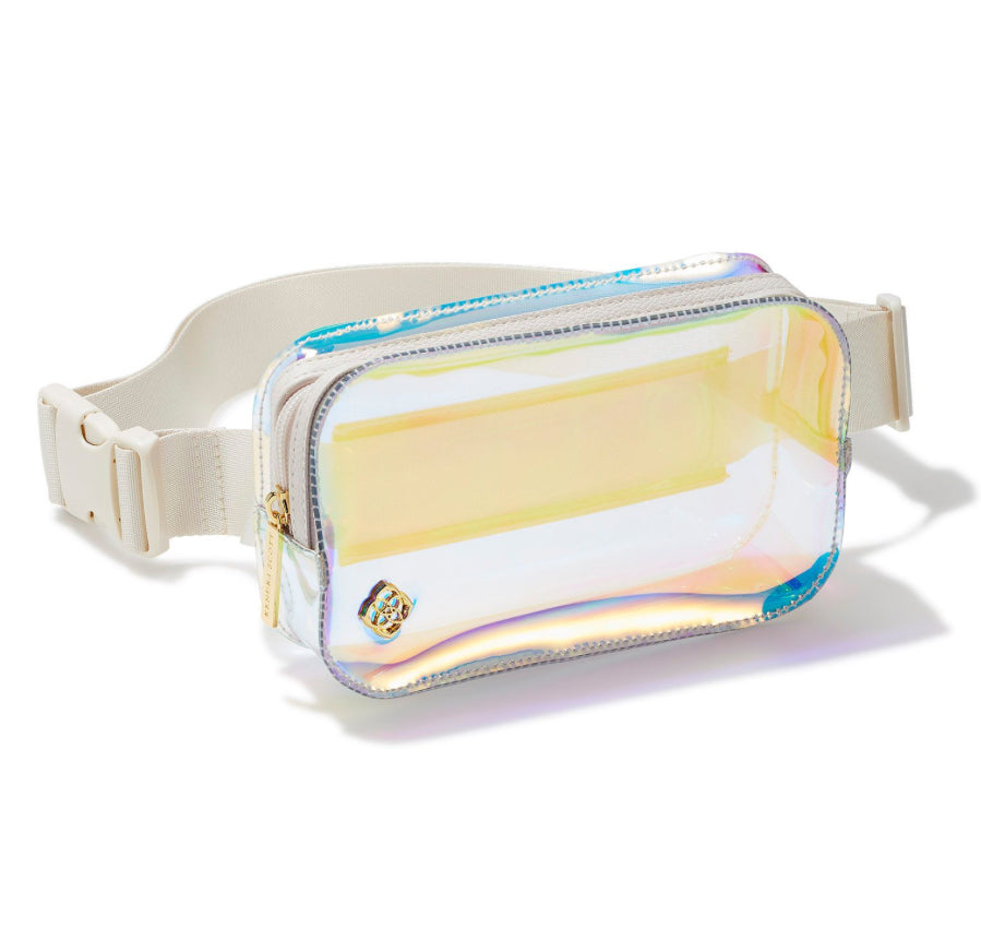 KENDRA SCOTT CLEAR BELT BAG