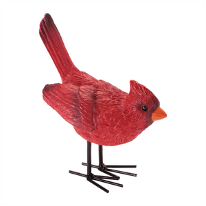 CARDINAL FIGURINE RESIN WITH METAL - 3 STYLES EACH SOLD SEPARATELY