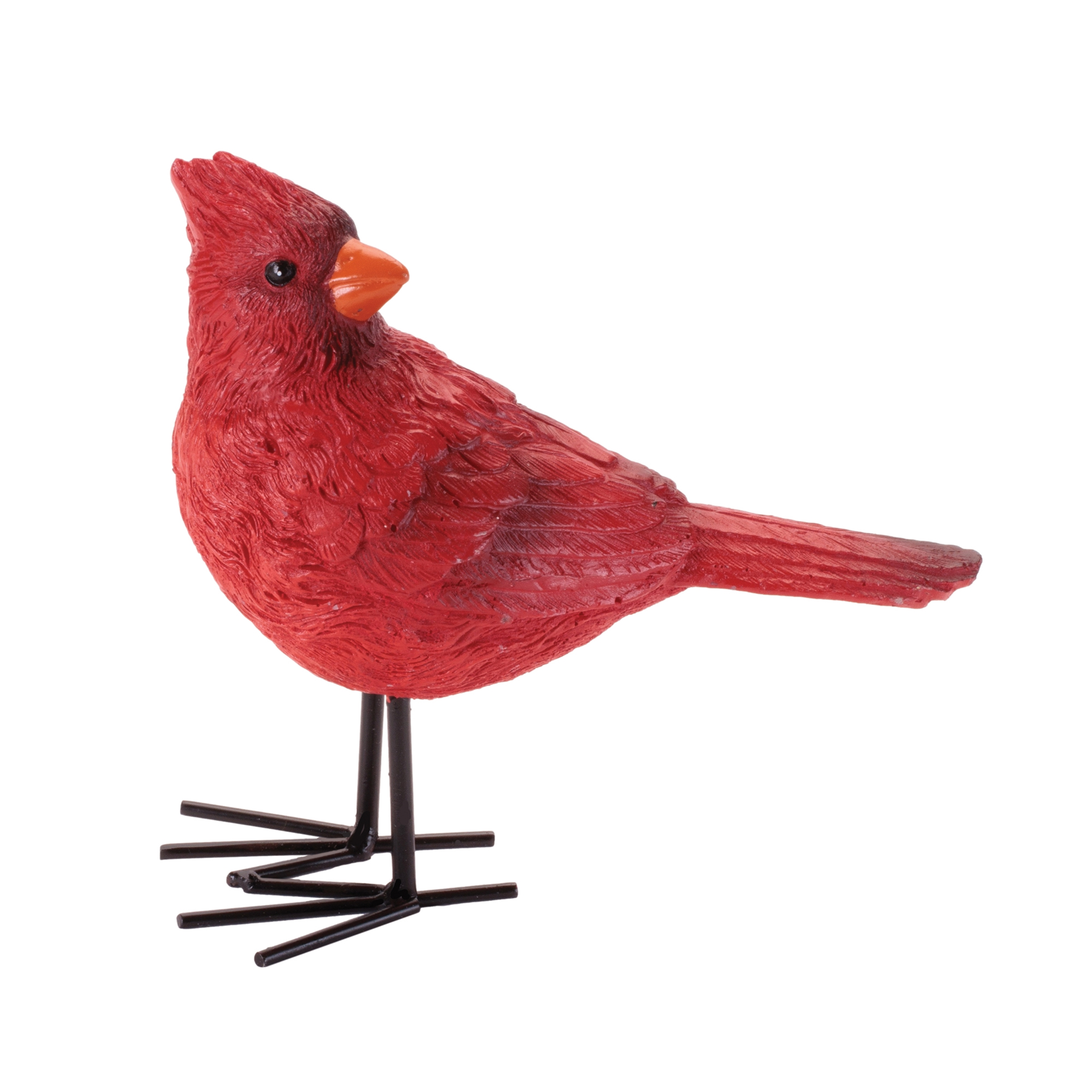 CARDINAL FIGURINE RESIN WITH METAL - 3 STYLES EACH SOLD SEPARATELY