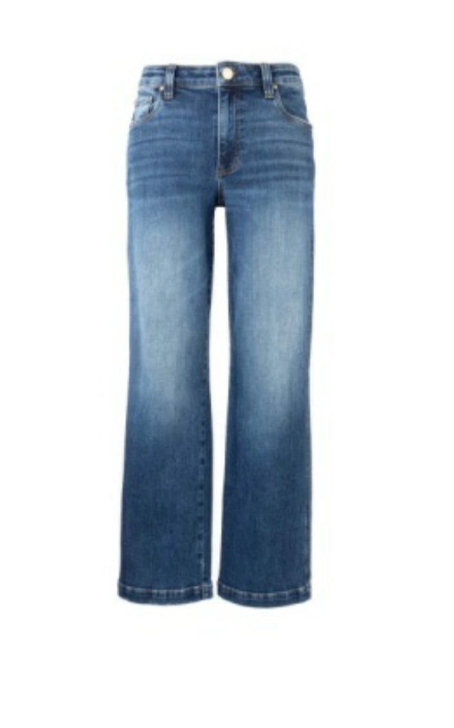 PATTIE HIGH RISE-STRAIGHT LEGS-BCK for Women – Enchantment Colour – RAZOR - KUT FROM THE KLOTH