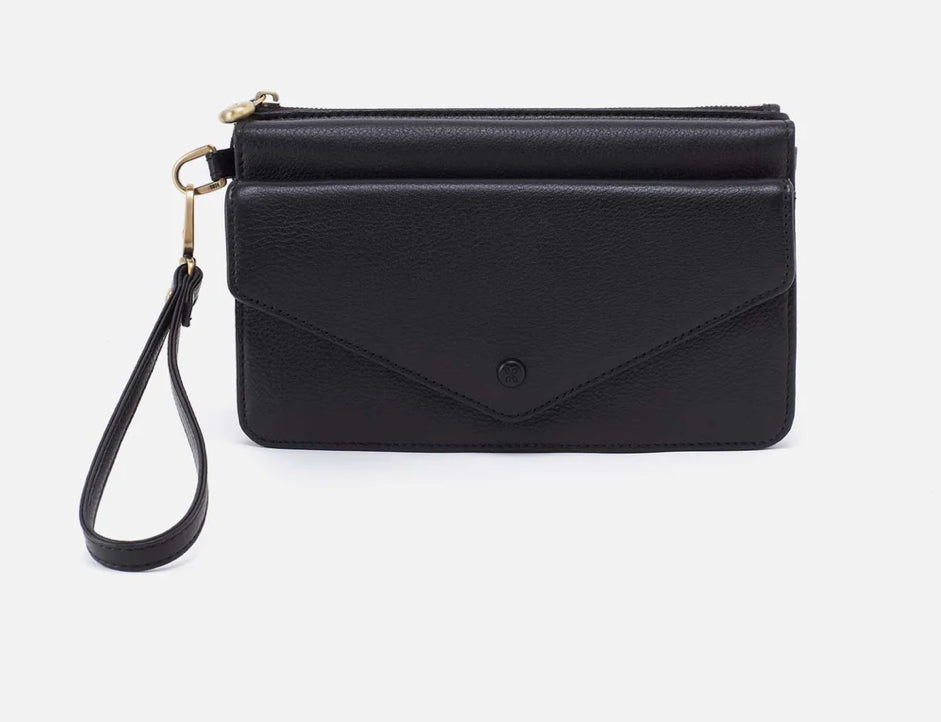 HOBO GOLDIE WRISTLET - BLACK