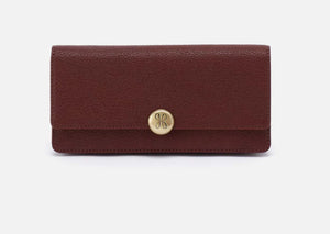 HUTTON LARGE WALLET - HOBO - BROWN BEAR