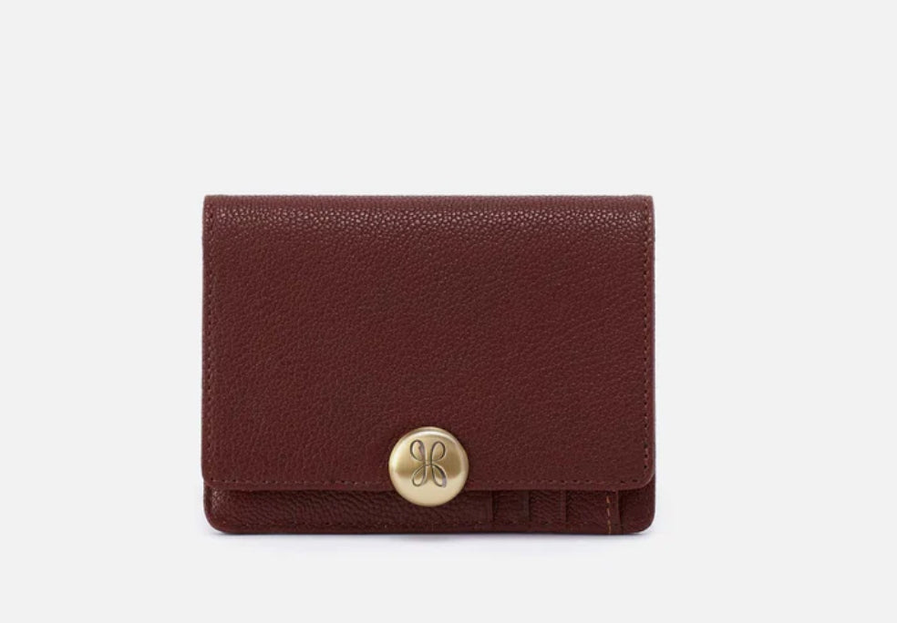 HUTTON SMALL WALLET - HOBO - BROWN BEAR