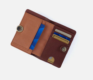 HUTTON SMALL WALLET - HOBO - BROWN BEAR