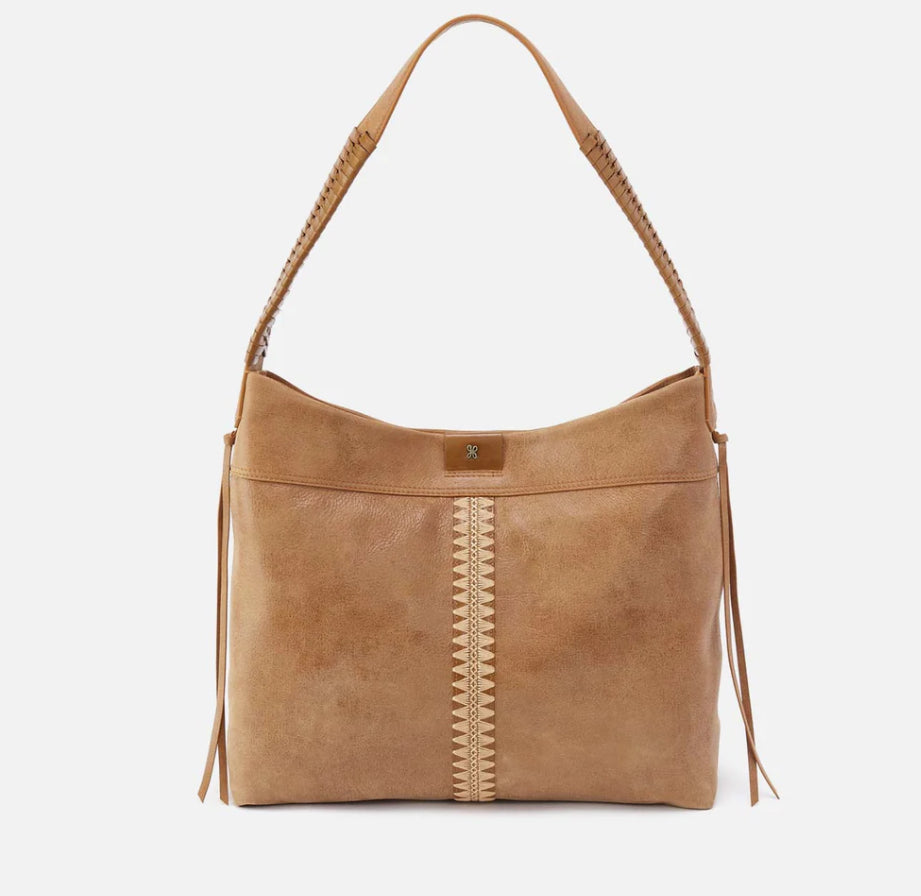 ROMY HOBO SHOULDER BAG - BUFFED LEATHER