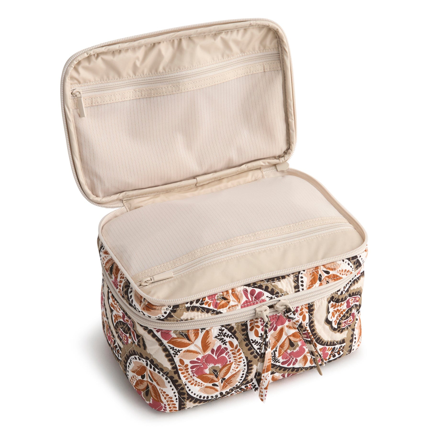 Brush Up Cosmetic Case - BLOOMING PAISLEY  -Vera Bradley
