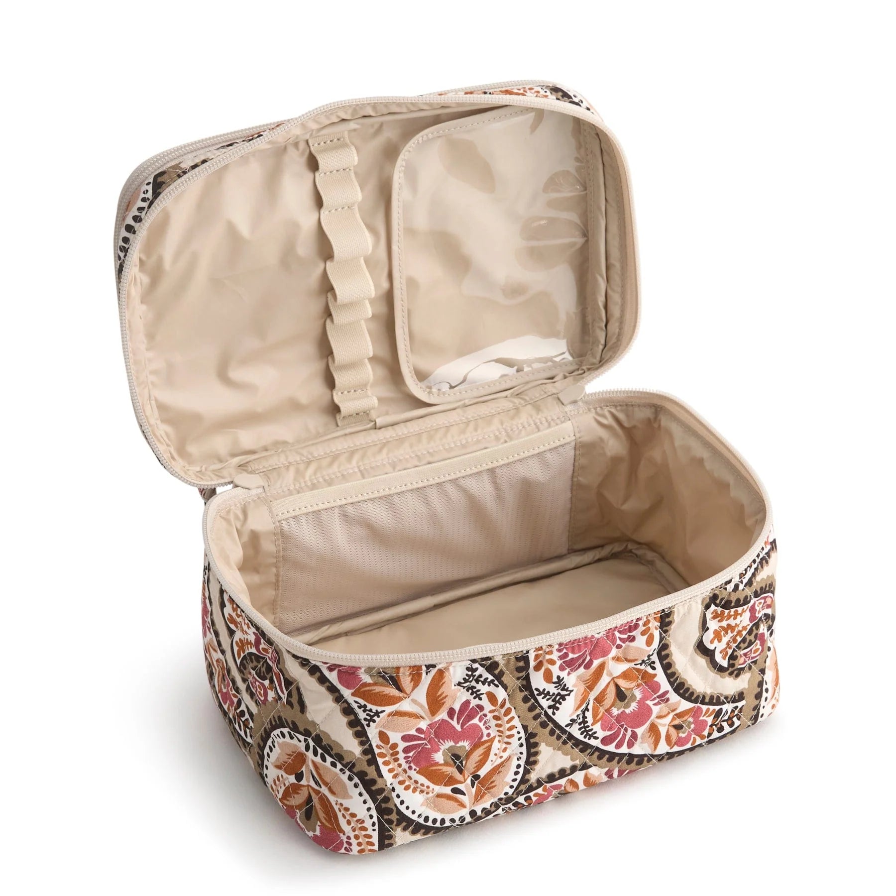 Brush Up Cosmetic Case - BLOOMING PAISLEY  -Vera Bradley