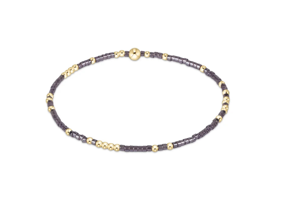 enewton -  EXTENDS 7.25" Hope Unwritten Bracelet - TAUPE WITH A TWIST