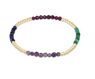 enewton - 6.25"  Blissful Pattern 2.5mm Bead Bracelet - HOT MESS FALL WINTER 2025