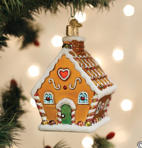 SWEET GINGERBREAD COTTAGE Ornament - Old World Christmas