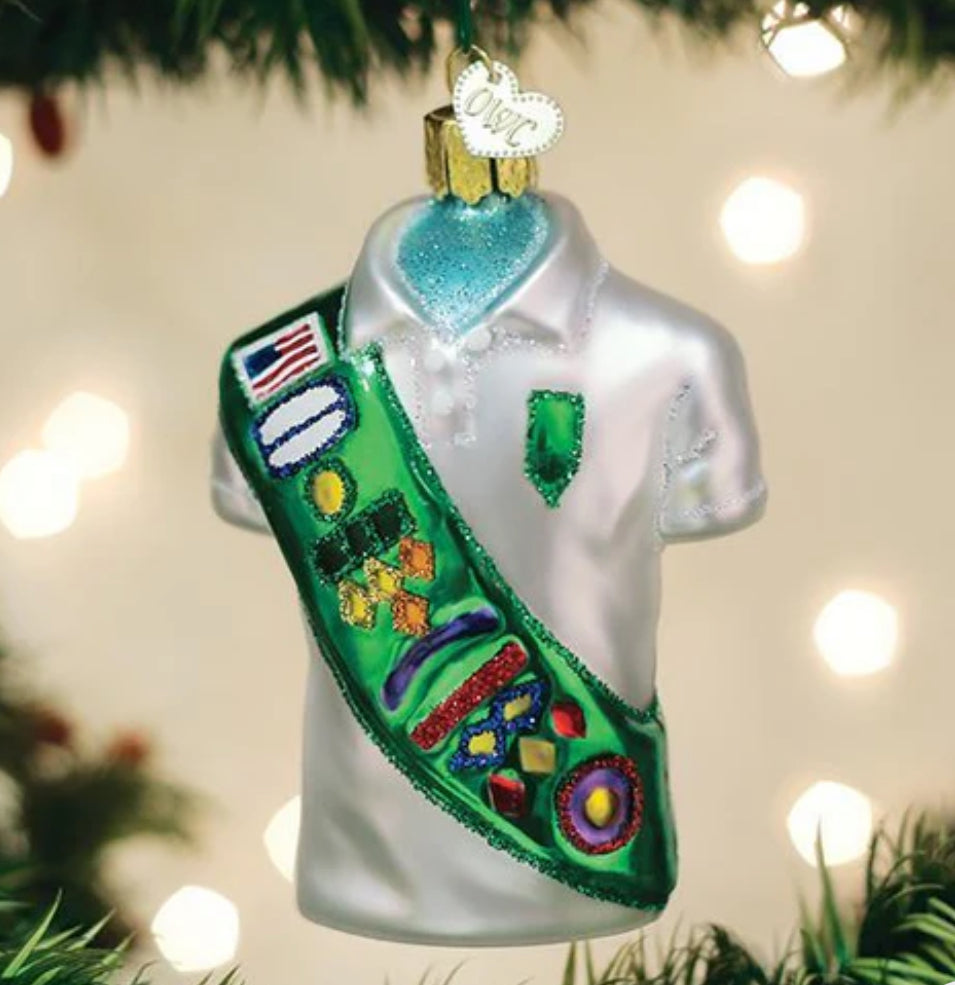 Girl Scout Uniform - Old World Christmas