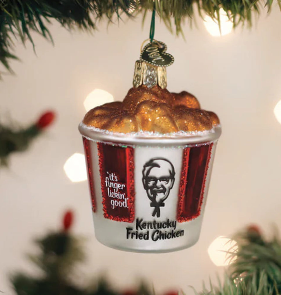 KFC BUCKET OF CHICKEN Ornament - Old World Christmas