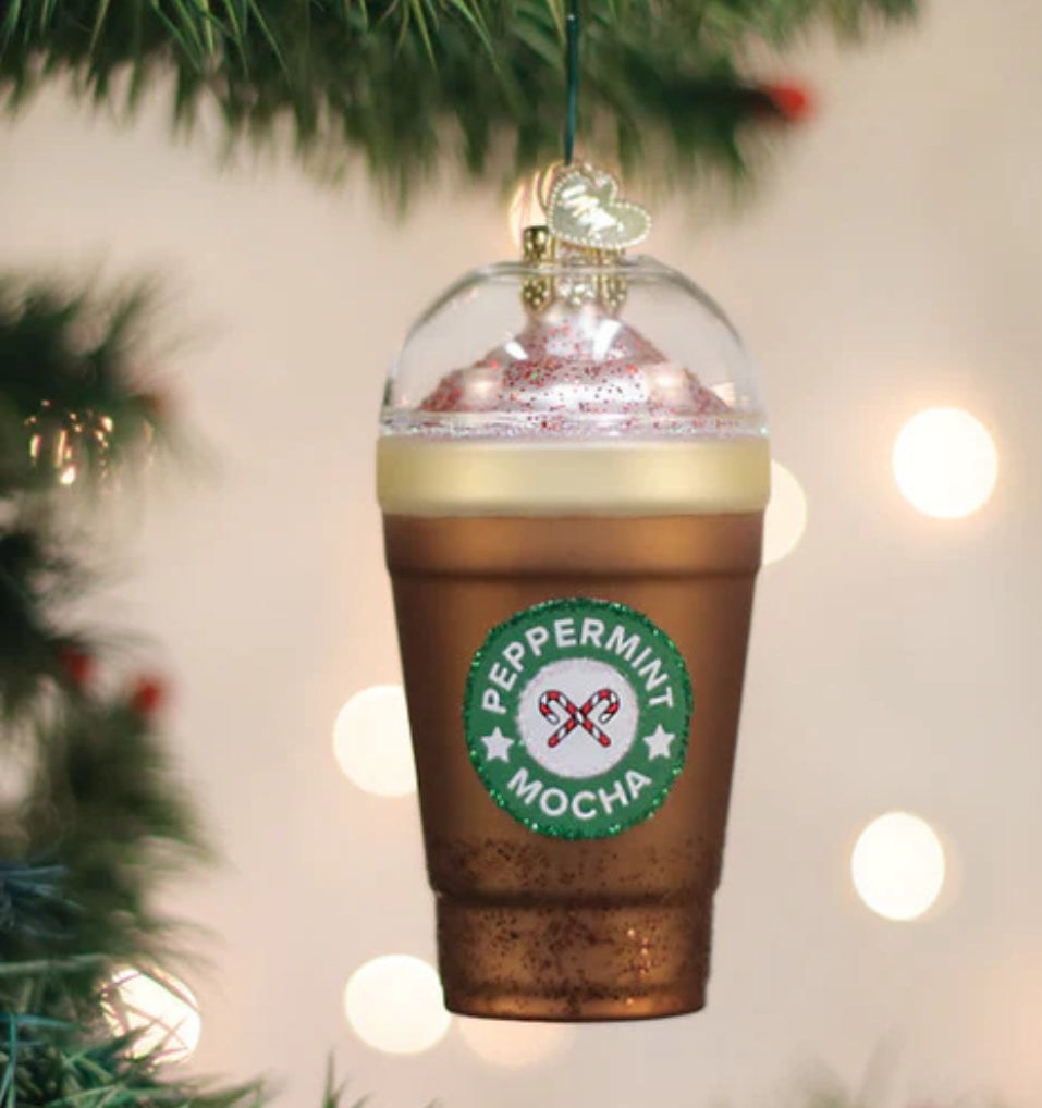 PEPPERMINT MOCHA Ornament - Old World Christmas