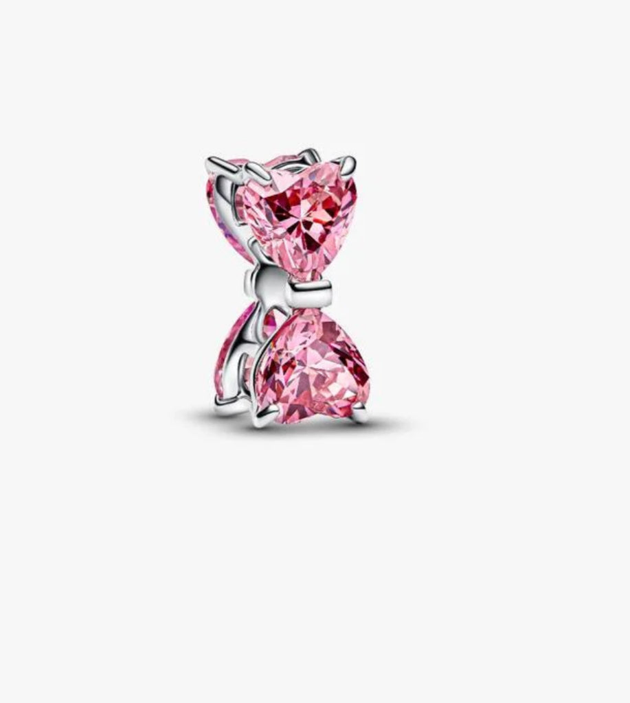 PINK BOW CHARM  – PANDORA