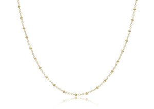 enewton - 15" Choker Simplicity Chain Gold