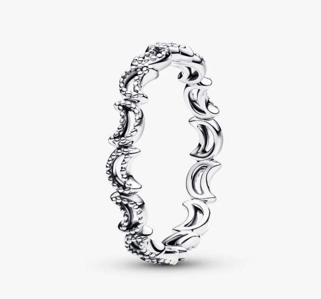 CRESCENT MOON RING - STERLING SILVER - PANDORA 194258C00