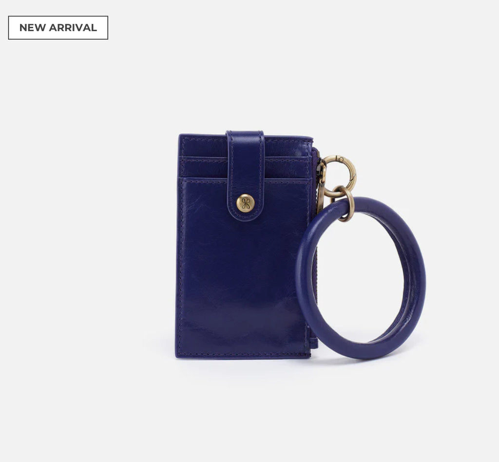 RING CREDIT CARD WRISTLET - WINTER VIOLET - HOBO