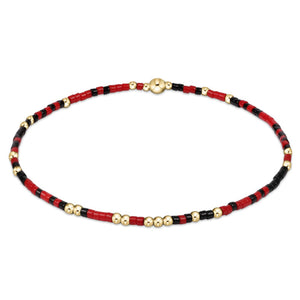 enewton - 6.25" Gameday Hope Unwritten Bracelet - Bright Red-Onyx