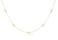 enewton - 15" Choker Simplicity Chain Gold - Classic 4mm Gold