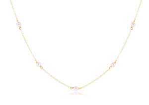 enewton - 15" Choker Simplicity Chain Gold - 3mm Gold