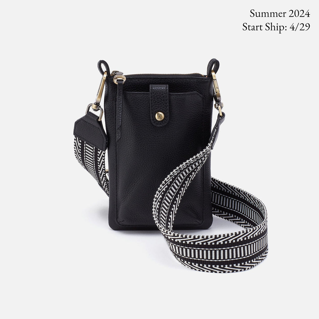 Cass Phone Crossbody- Black