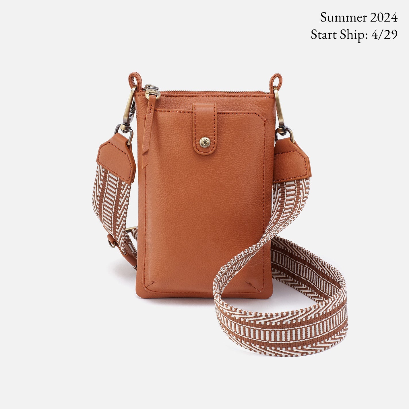 Cass Phone Crossbody- Butterscotch