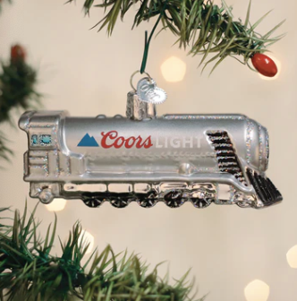 Coors Light Chill Train Ornament - Old World Christmas