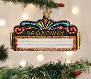 Broadway Marquee Ornament - Old World Christmas