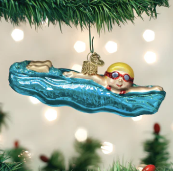 Swimming Ornament- Old World Christmas