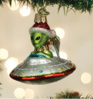 Christmas UFO Ornament - Old World Christmas