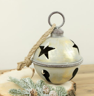 10" BRUSHED GOLD BELL