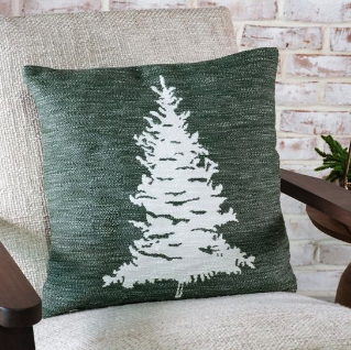 18" EVERGREEN 3 TREE PILLOW (Copy)
