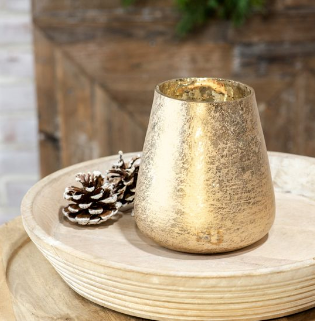 6.3" GOLD FOIL VOTIVE