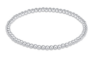 enewton - 6.25" Classic Sterling 3mm Bead Bracelet