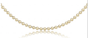 enewton - 17” Choker Classic Beaded Chain - Gold