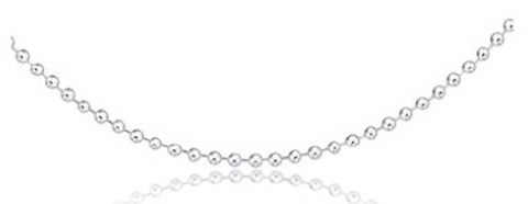 enewton - 15" Choker Classic Beaded Chain - Sterling