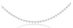 enewton - 15" Choker Classic Beaded Chain - Sterling