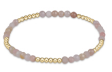 enewton - 6.25" Blissful Pattern 2.5mm Bead Bracelet - Pink Opal