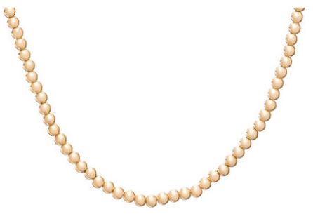 enewton - 17" Choker Classic Gold 3mm Bead