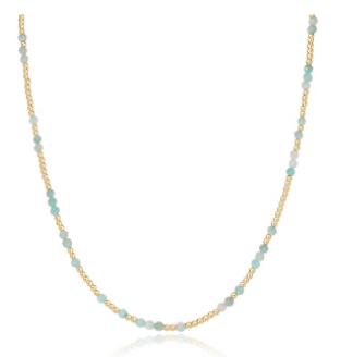 enewton - 15" Choker Hope Unwritten Gemstone - Amazonite