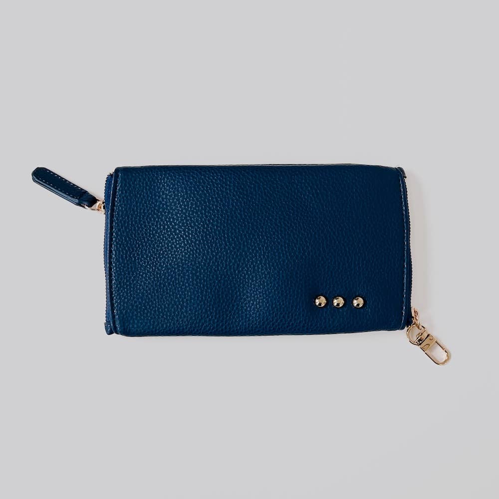 Skyla 2-in-1 Glasses Case Holder: Cream