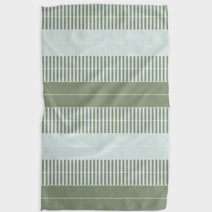 Geometry - Baton Vert Kitchen Tea Towel