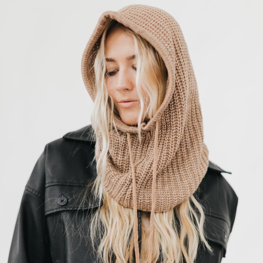 Bailey Balaclava: Taupe