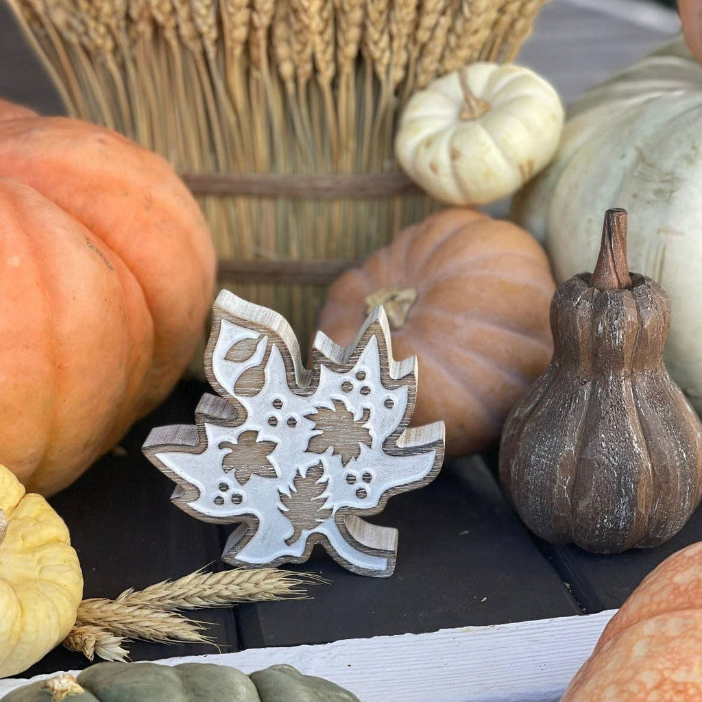 CA-5169 - Pattern Carved Simple Leaf