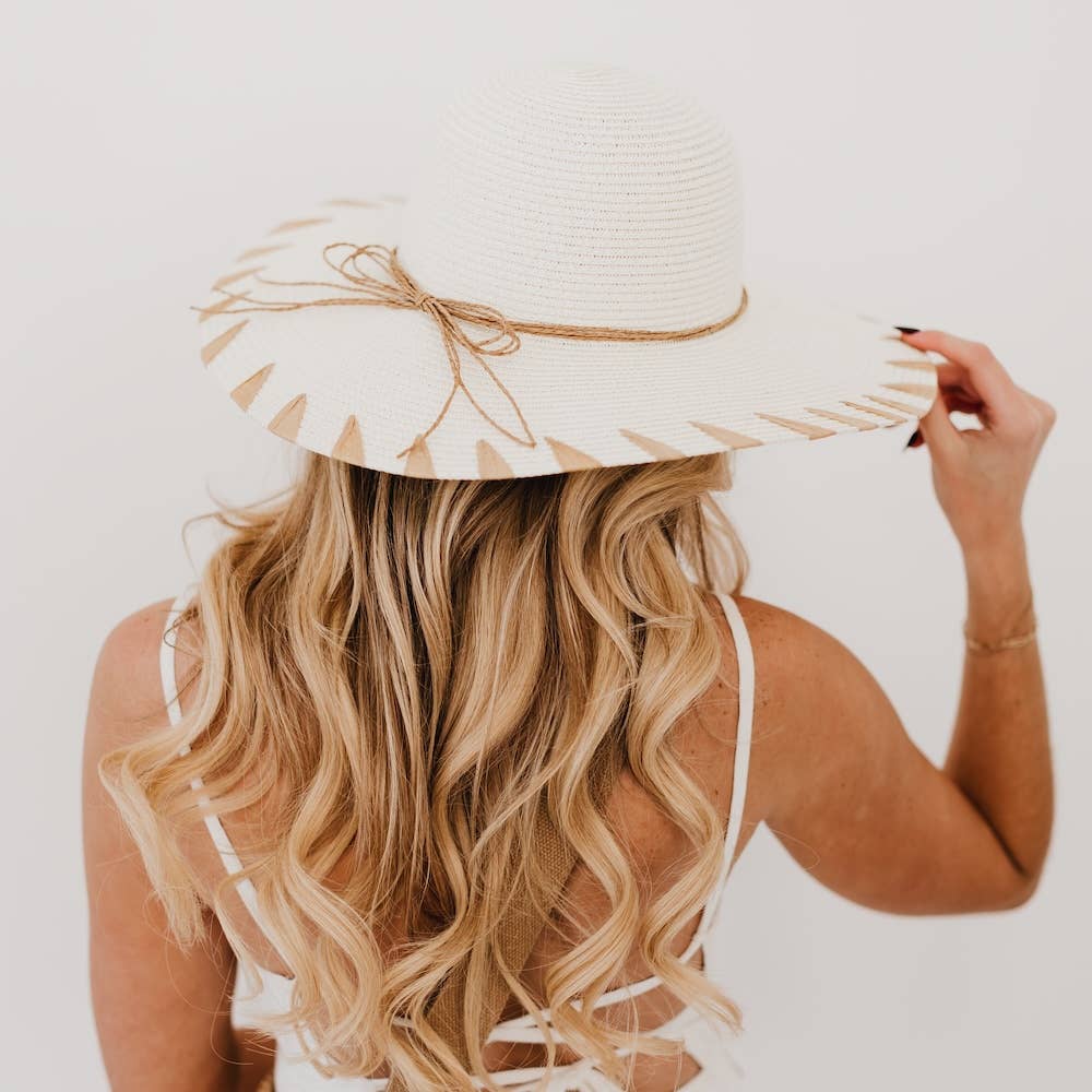Surfs Up Straw Sun Hat