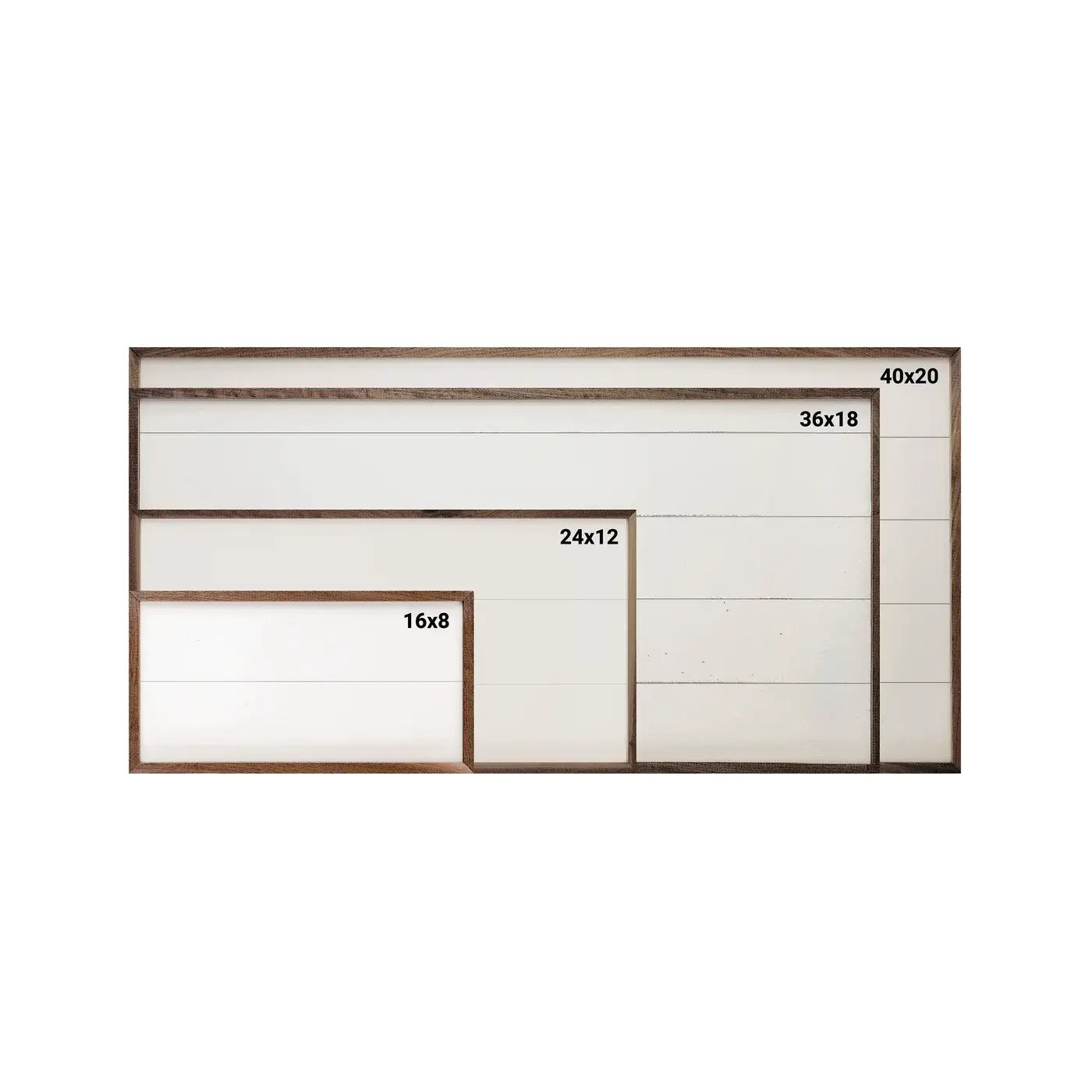 Baseball Whitewash: 16 x 8 x 1.5