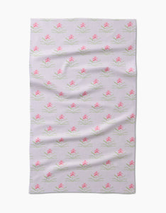 Orchids In Bloom Tea Towel