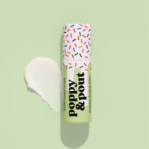 Poppy & Pout - Green Birthday Confetti Cake Lip Balm