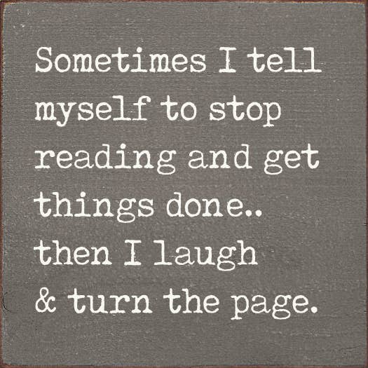 Sometimes I Tell Myself To Stop Reading and Get Things Done…: Ivory