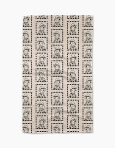 Ready For Summer Doggy Tea Towel